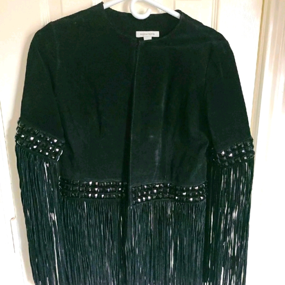 Boston Proper Suede Jacket sz.2